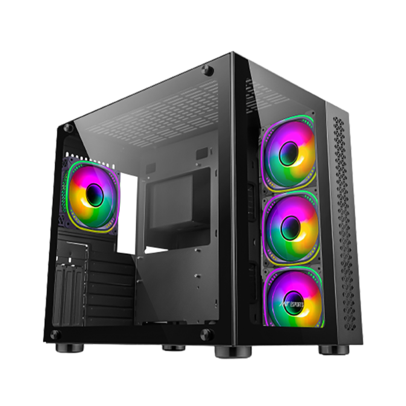 Ant Esports Crystal Black with 4 RGB