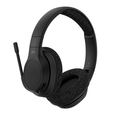 Belkin SoundForm Adapt Wireless Over-Ear Headphones with Boom Mic – Black