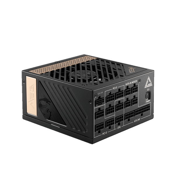 MEG Ai1300P PCIE5 1300 Watts 80 Plus Platinum Fully Modular
