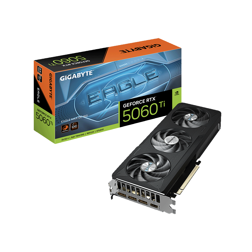 RTX 5060 TI EAGLE MAX OC 16GB DDR7 Triple Fan