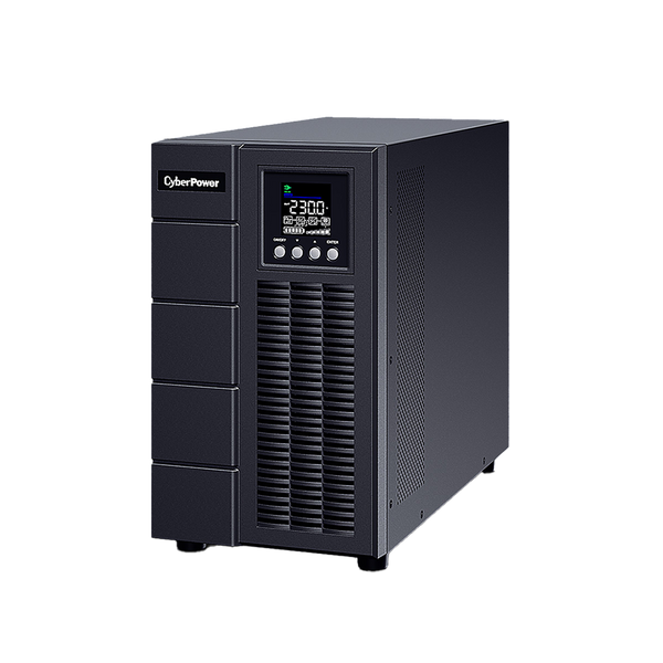 CyberPower OLS3000EC – 3 KVA true online double-conversion UPS (3000VA/2400W, 230V) with Inbuilt Batteries