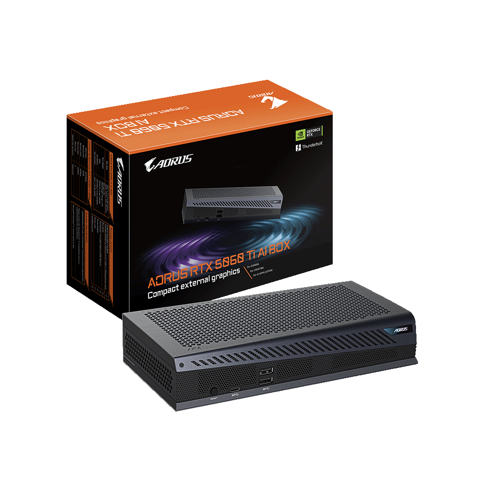 Gigabyte AORUS RTX 5060 Ti AI BOX 16GB GDDR7