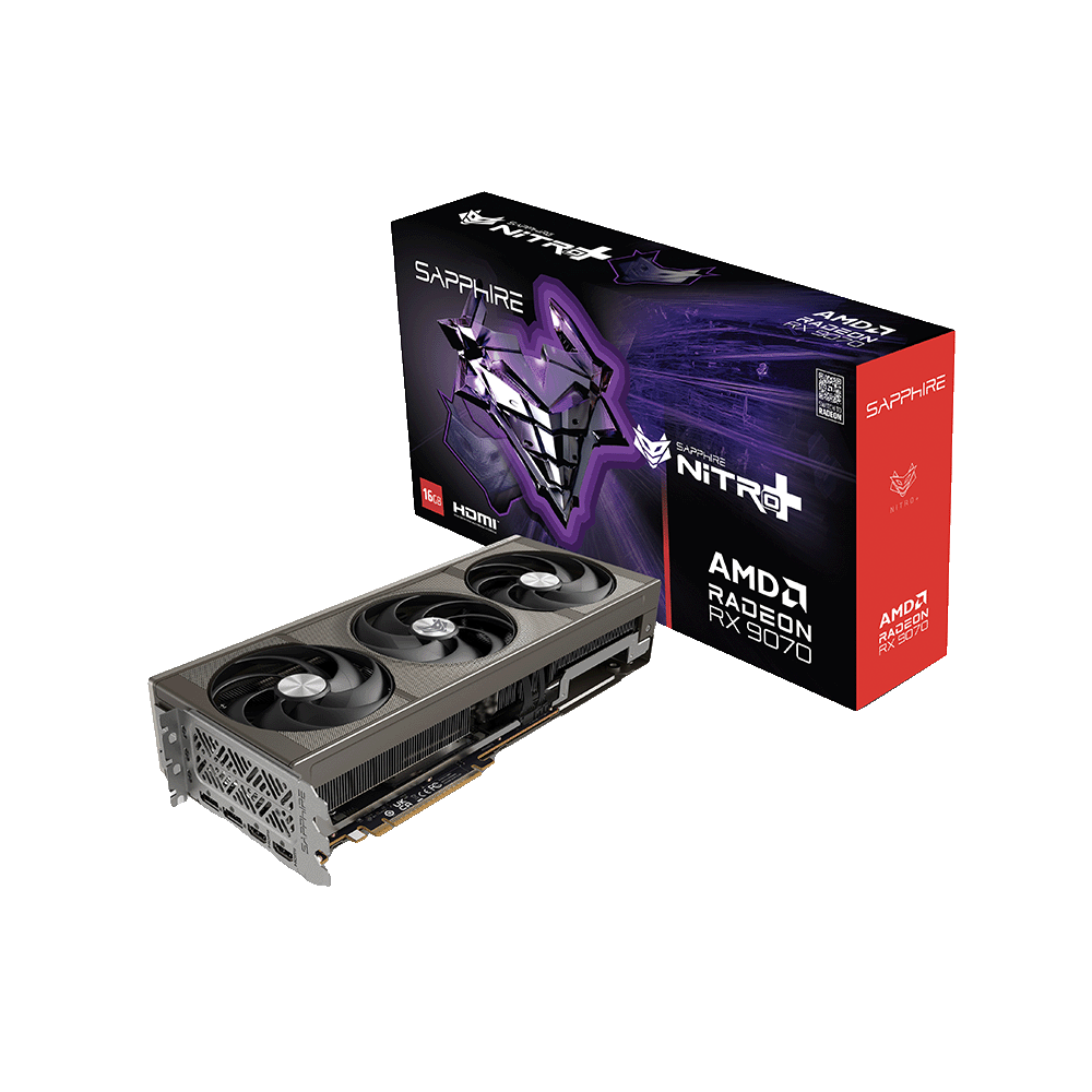NITRO RX 9070 16 GB DDR6 Triple Fans