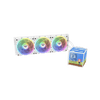 MINECUBE 360 Ultra ARGB Sync CPU Liquid Cooler White View 1