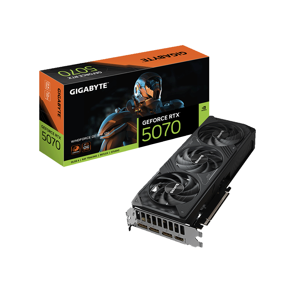 RTX 5070 WINDFORCE OC 12GB DDR7 TRIPLE FAN