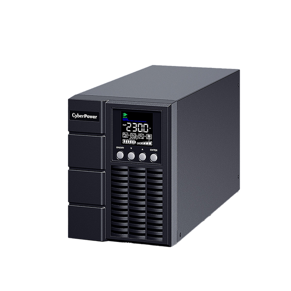 CyberPower OLS1000EC – 1 KVA  true online double-conversion UPS (1000VA/800W, 230V) with Inbuilt Batteries