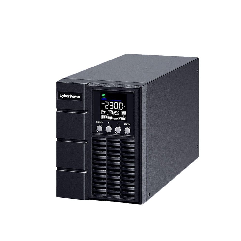 CyberPower OLS1000EC – 1 KVA  true online double-conversion UPS (1000VA/800W, 230V) with Inbuilt Batteries