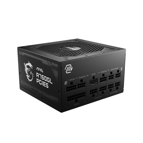 MAG A750GL 750 watts 80 Plus Gold PCIE5 Fully Modular