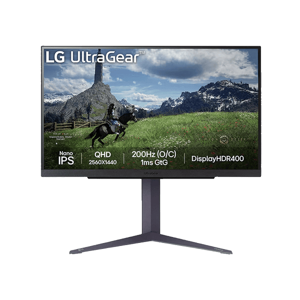 LG 27GS85Q-B – 27″ QHD Nano IPS Gaming Monitor