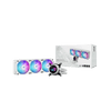 ROG Strix LC III 360 ARGB All-in-one Liquid CPU Cooler White View 3