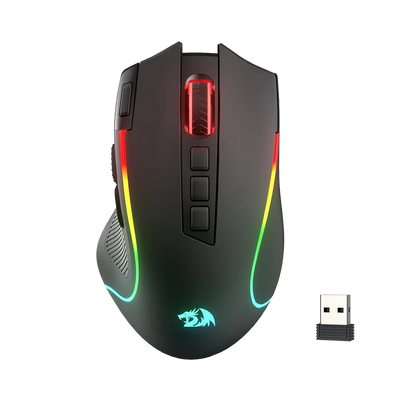 Redragon PREDATOR PRO M612 PRO RGB Wireless Gaming Mouse – 8000 DPI, Tri-Mode