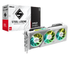 RX 9070XT Steel Legend White Triple Fan View 1