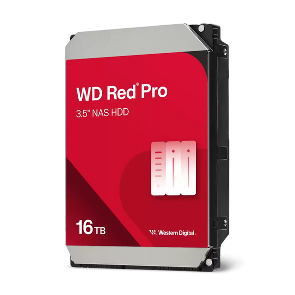 Western Digital WD Red Pro 16TB NAS Internal Hard Drive | 3.5-inch| SATA 6Gb/s| 7200 RPM