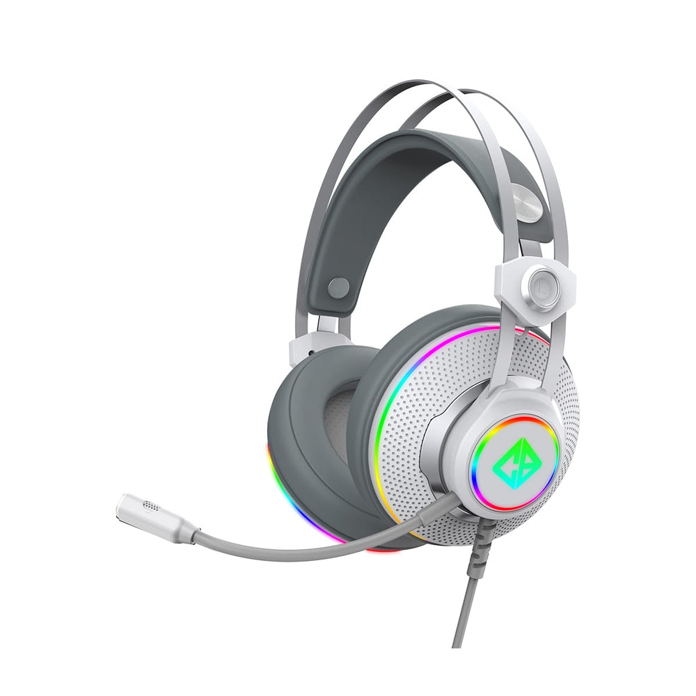 Cosmic Byte Proteus X 7.1.4 Surround Wired Gaming Headset with THX Spatial Audio+ White