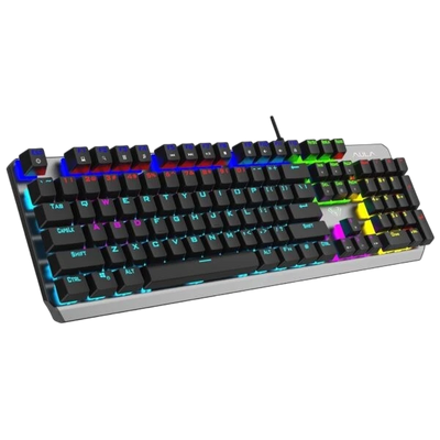 AULA F2066-II Full-Size Wired Mechanical Gaming Keyboard Black
