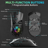 AULA SC620 Tri-Mode Wireless Ergonomic Gaming Mouse – 12,000 DPI, 1000Hz & RGB View 4