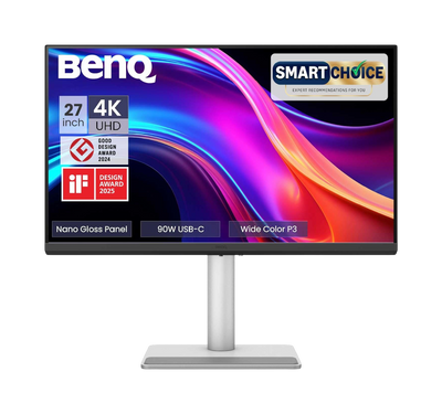BenQ MA270UP 27-inch 4K IPS Nano Gloss Monitor For MAC| USB-C 90W