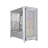Corsair Frame 4000D RS with 3 ARGB Fans White View 1