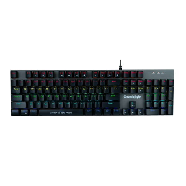 Cosmic Byte Vanth Mechanical Gaming Keyboard with Swappable Outemu Switches- blue switch