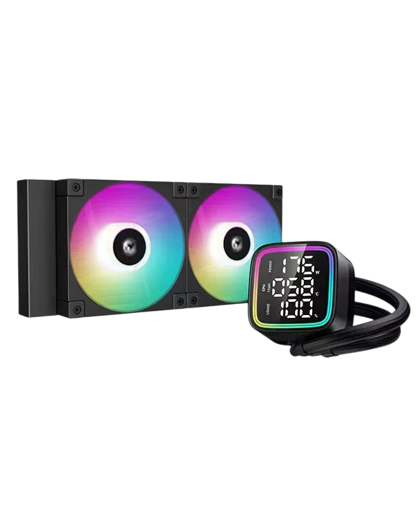 LD 240 ARGB 240MM WITH LCD White