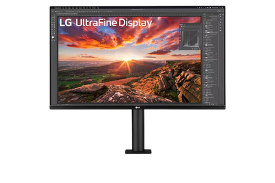 LG UltraFine Ergo 32UN880K-B 31.5-inch 4K UHD IPS Monitor