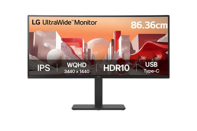 LG UltraWide 34BA75QE-B 34-inch WQHD Curved IPS Monitor
