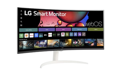 LG MyView Smart 34SR60QC-W 34-inch UltraWide WQHD Curved Monitor