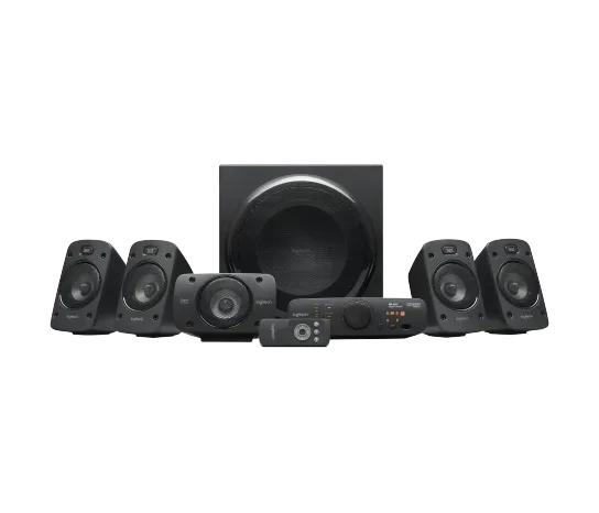 Logitech Z906 5.1 THX Certified Surround Sound Speaker System | Dolby Digital | DTS | 500W RMS