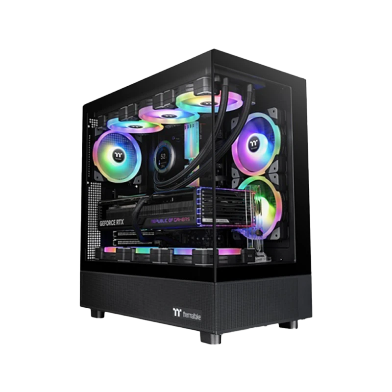 View 270 WS ARGB Mid Tower with 3 ARGB Fans