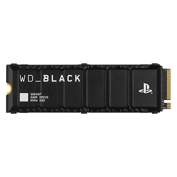 WD BLACK SN850P 4TB NVMe SSD for PlayStation®5 with Heatsink